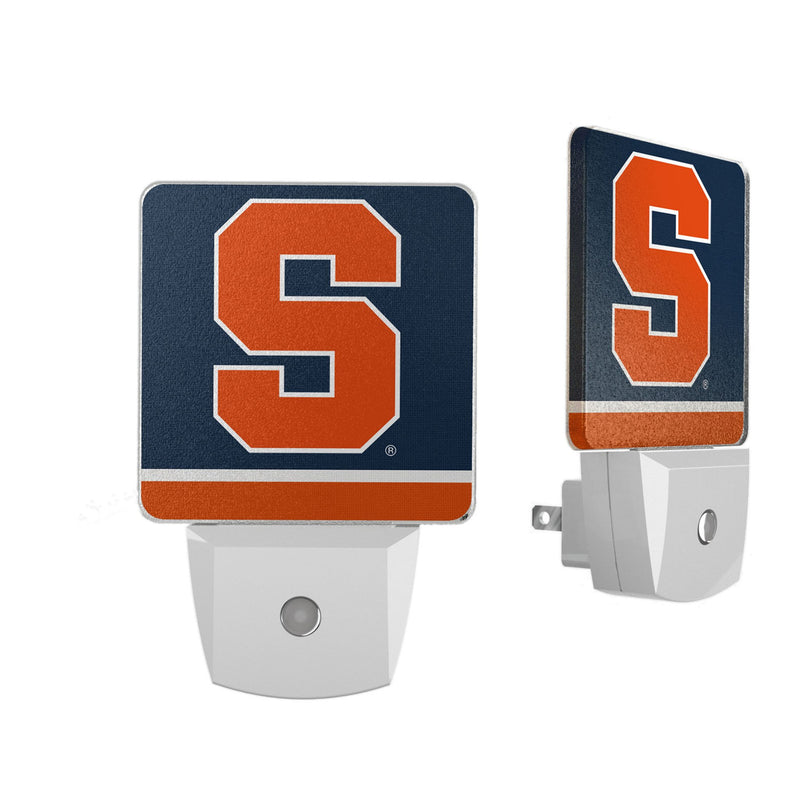 Syracuse University Orange Stripe Night Light 2-Pack