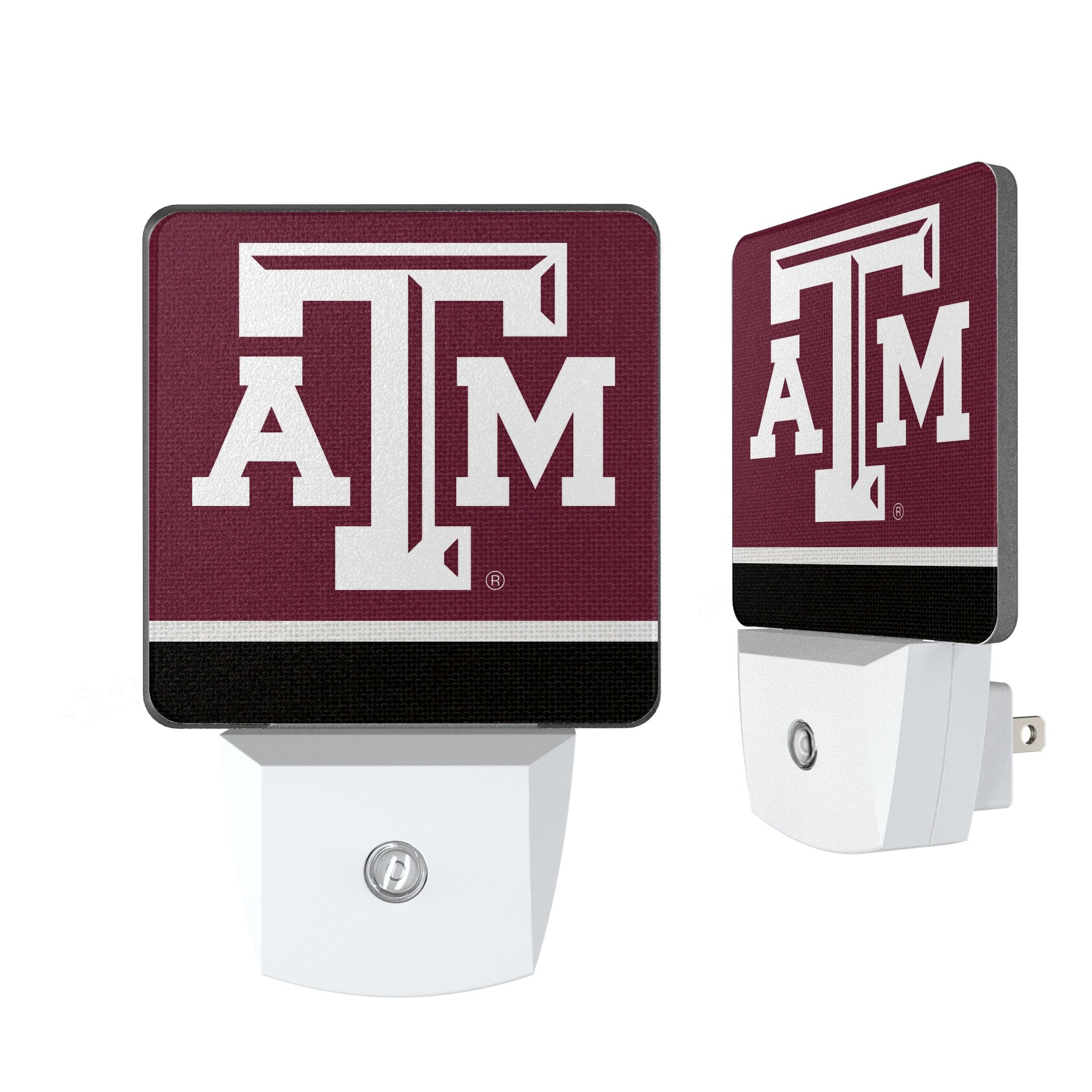 Texas A&M University Aggies Stripe Night Light 2-Pack