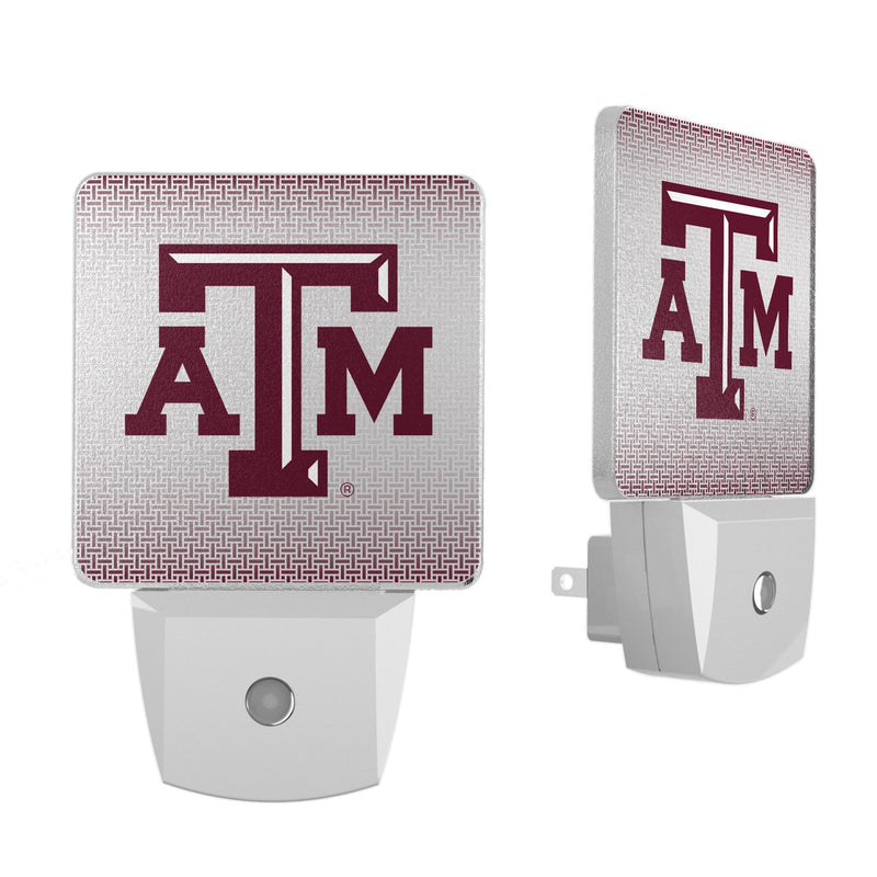 Texas A&M University Aggies Linen Night Light 2-Pack