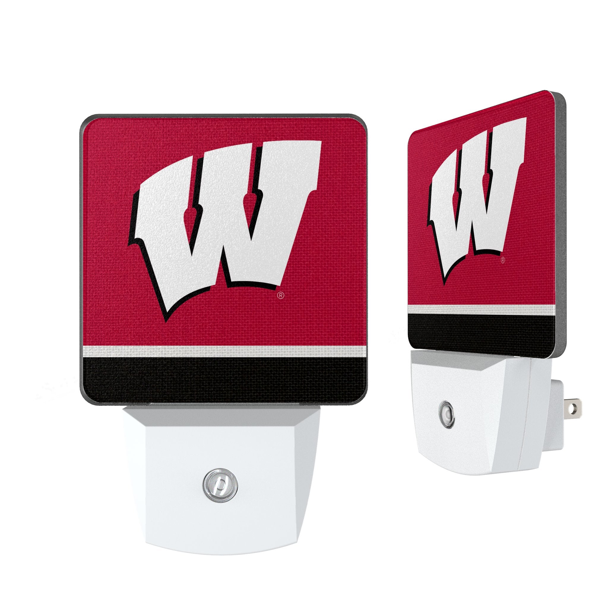 University of Wisconsin Badgers Stripe Night Light 2-Pack