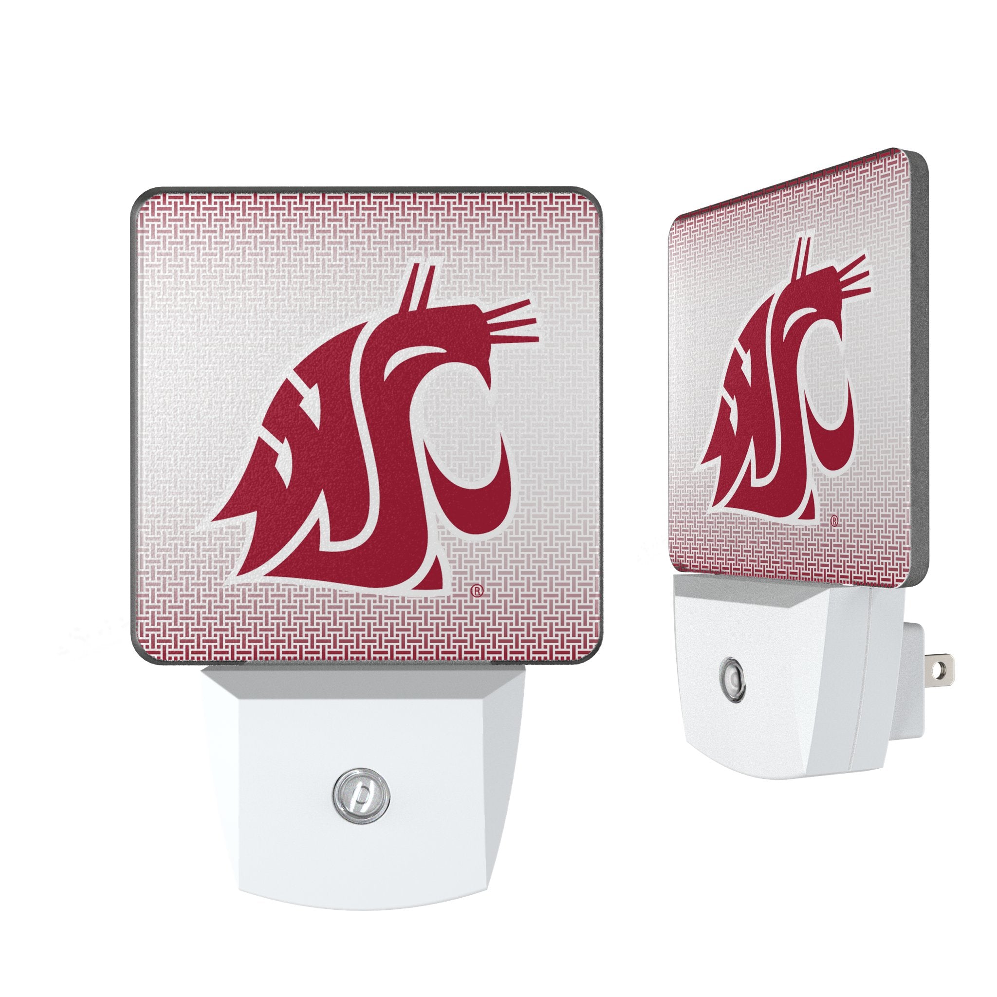Washington State University Cougars Linen Night Light 2-Pack