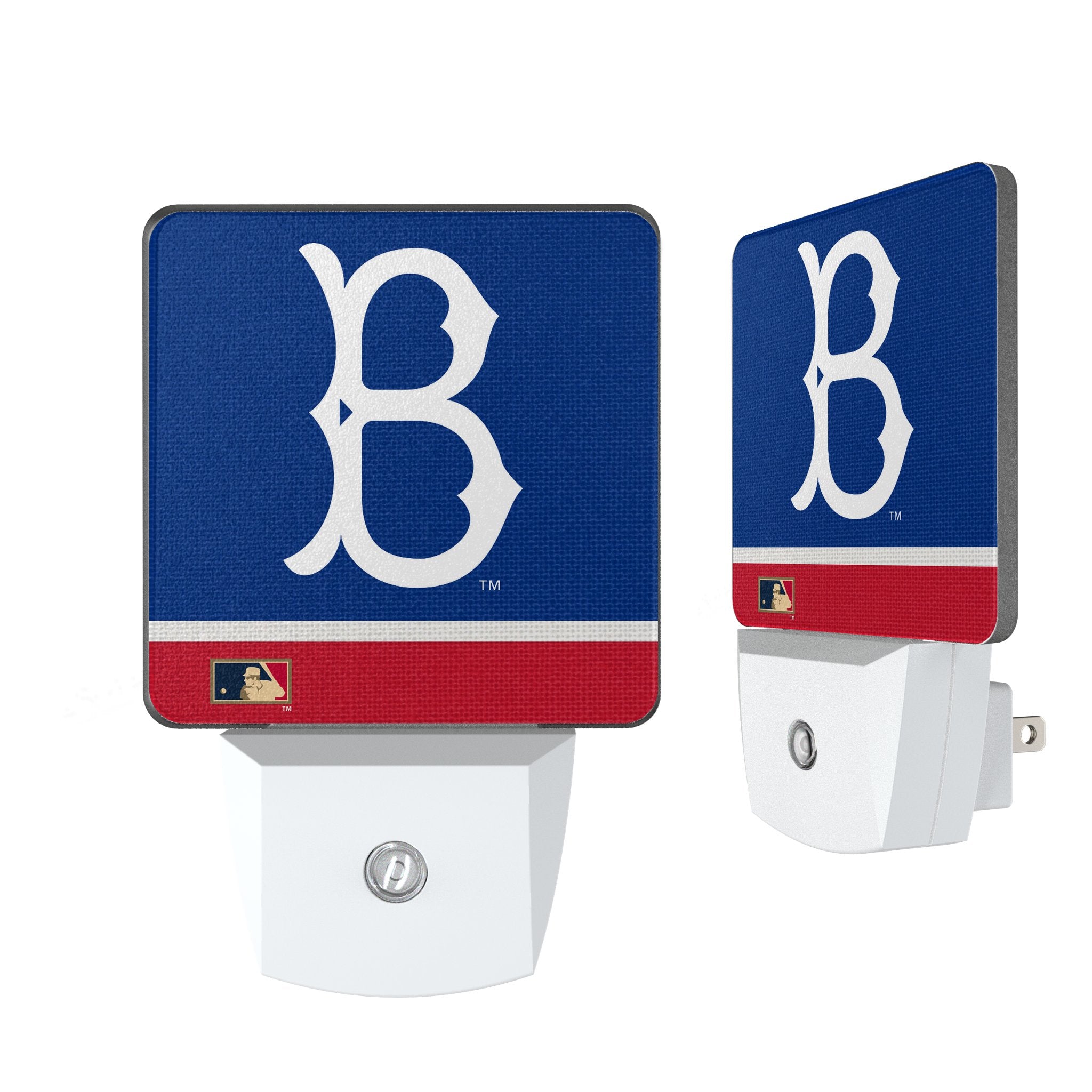 Brooklyn Dodgers 1949-1957 - Cooperstown Collection Stripe Night Light 2-Pack