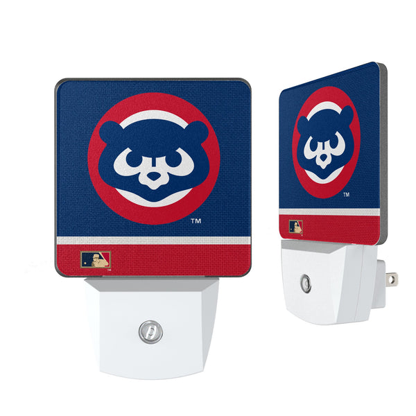 Chicago Cubs Home 1979-1993 - Cooperstown Collection Stripe Night Light 2-Pack