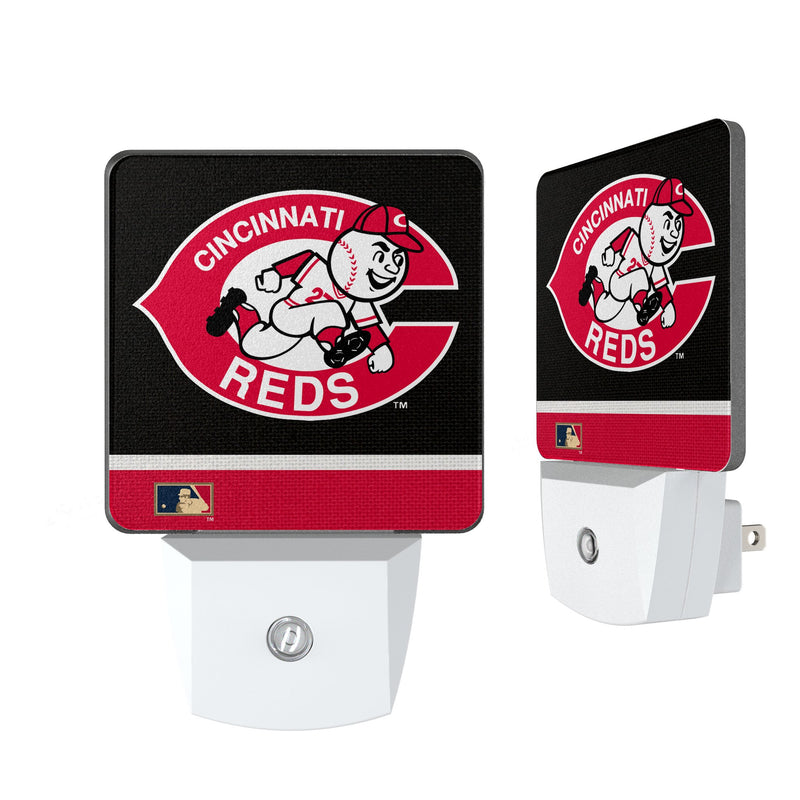 Cincinnati Reds 1974-1992 - Cooperstown Collection Stripe Night Light 2-Pack