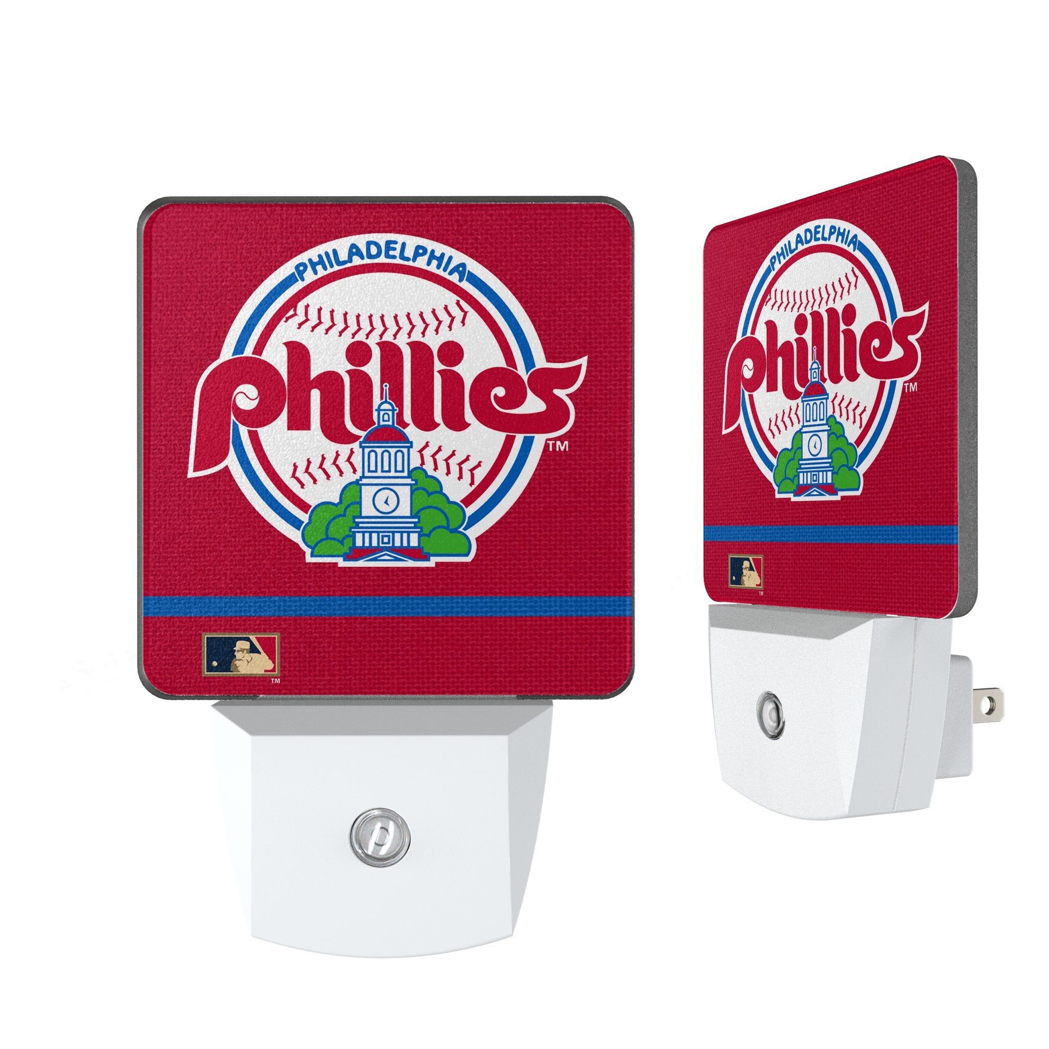 Philadelphia Phillies 1984-1991 - Cooperstown Collection Stripe Night Light 2-Pack