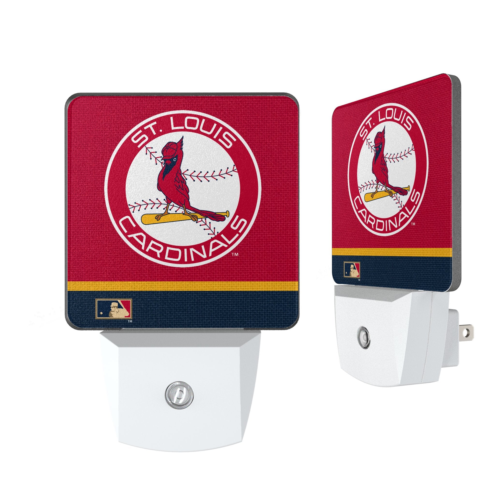 St Louis Cardinals 1966-1997 - Cooperstown Collection Stripe Night Light 2-Pack