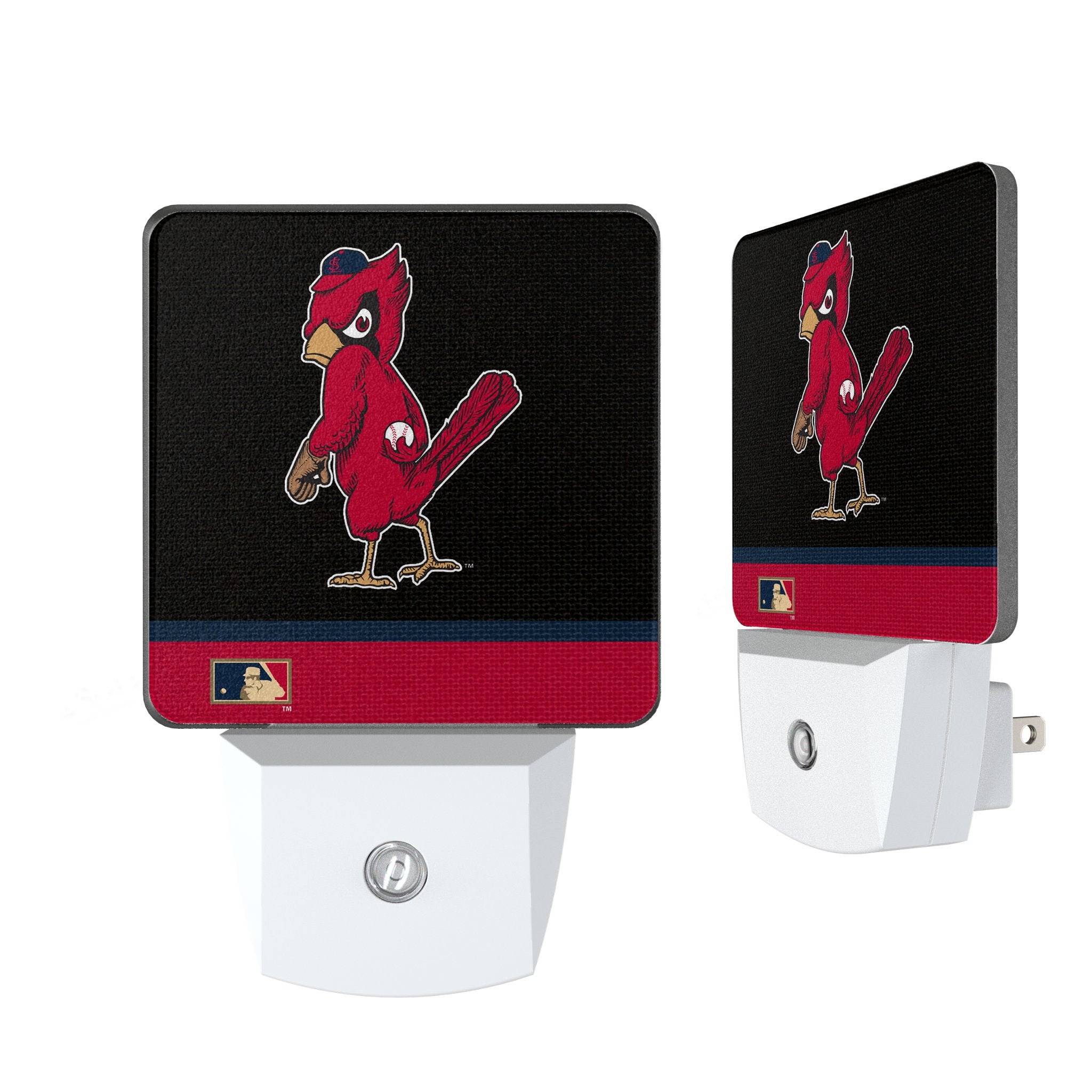 St Louis Cardinals 1950s - Cooperstown Collection Stripe Night Light 2-Pack