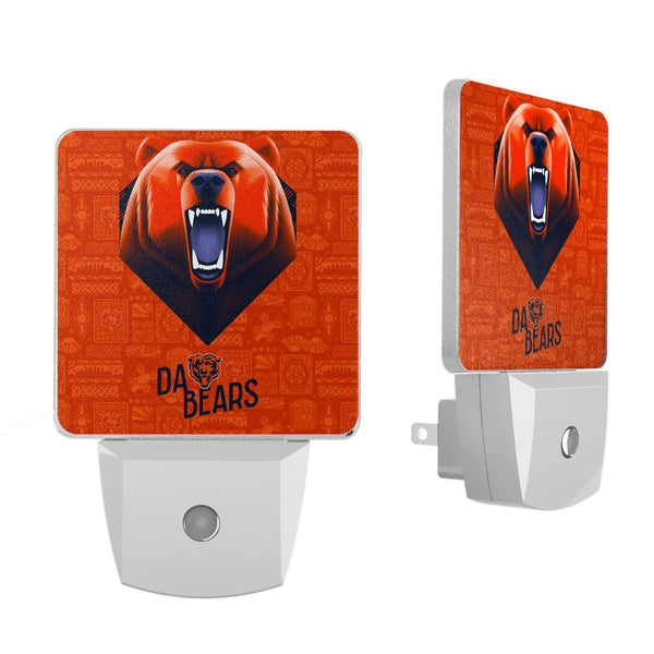 Chicago Bears 2024 Illustrated Limited Edition Night Light 2-Pack