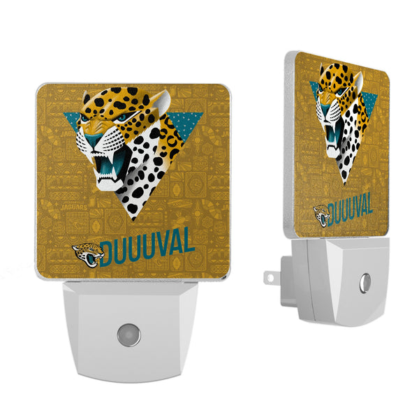 Jacksonville Jaguars 2024 Illustrated Limited Edition Night Light 2-Pack
