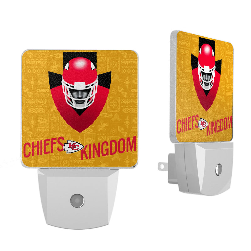 Kansas City Chiefs 2024 Illustrated Limited Edition Night Light 2-Pack