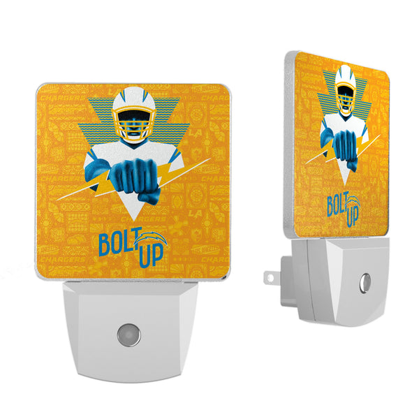 Los Angeles Chargers 2024 Illustrated Limited Edition Night Light 2-Pack