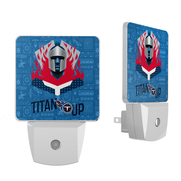Tennessee Titans 2024 Illustrated Limited Edition Night Light 2-Pack