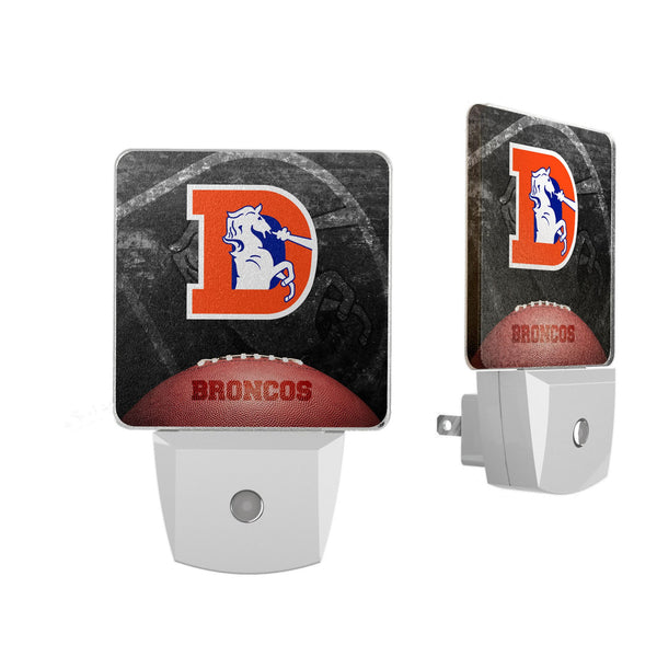 Denver Broncos 1993-1996 Historic Collection Legendary Night Light 2-Pack