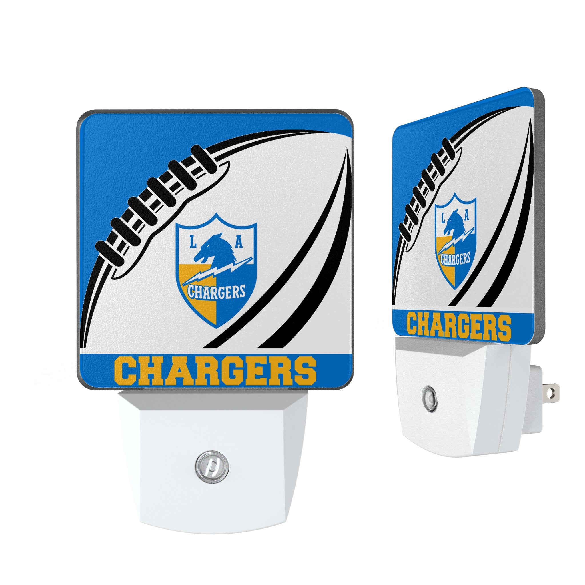Los Angeles Chargers Historic Collection Passtime Night Light 2-Pack