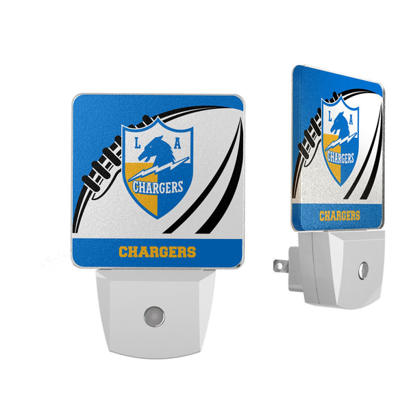 Los Angeles Chargers Historic Collection Passtime Night Light 2-Pack