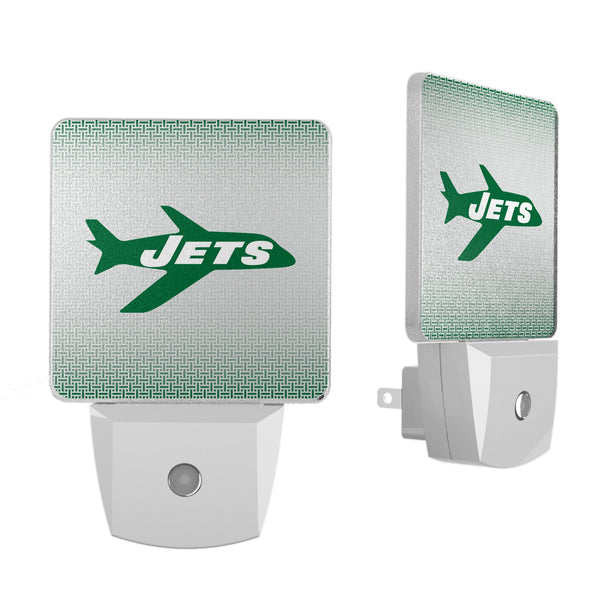 New York Jets 1963 Historic Collection Linen Night Light 2-Pack