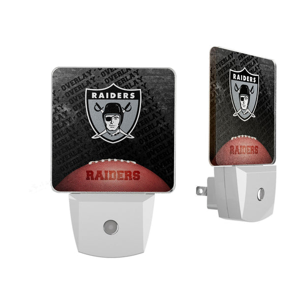 Oakland Raiders 1963 Historic Collection Legendary Night Light 2-Pack