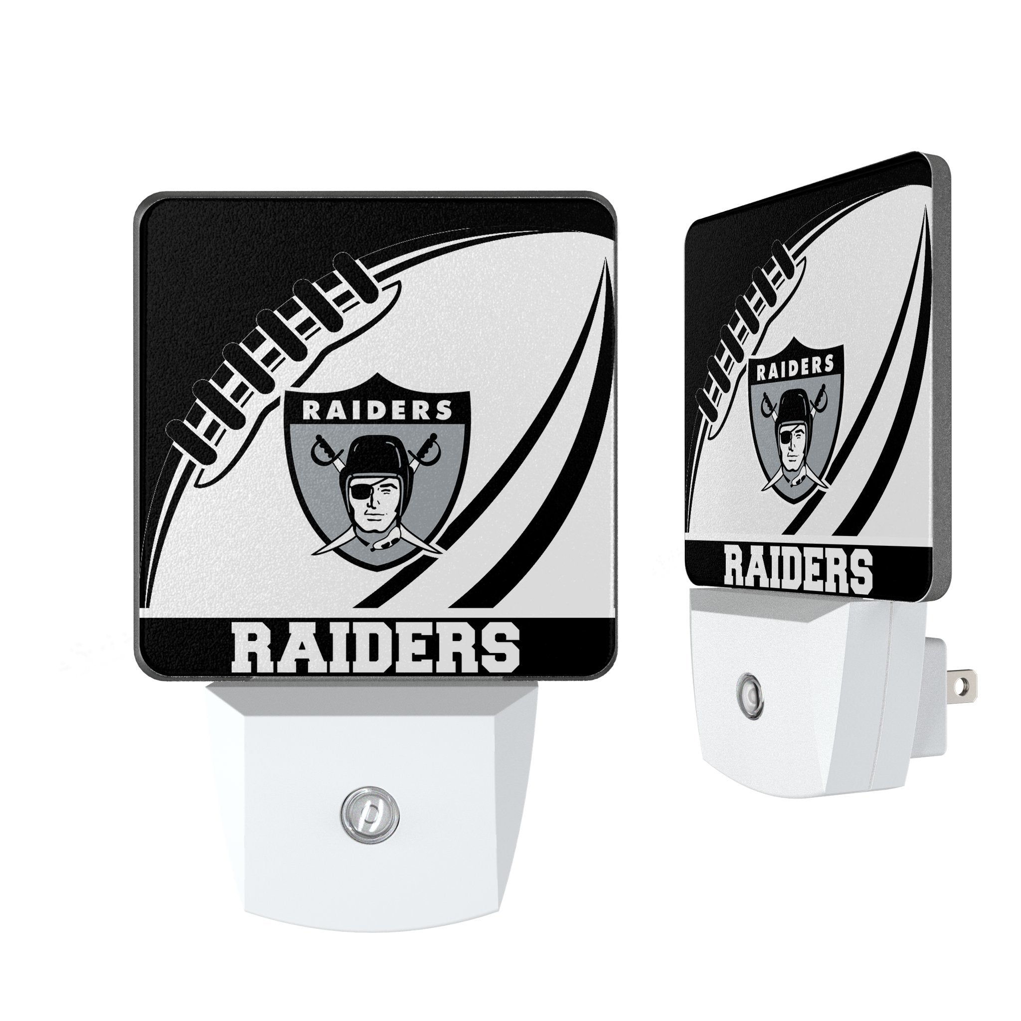 Oakland Raiders 1963 Historic Collection Passtime Night Light 2-Pack