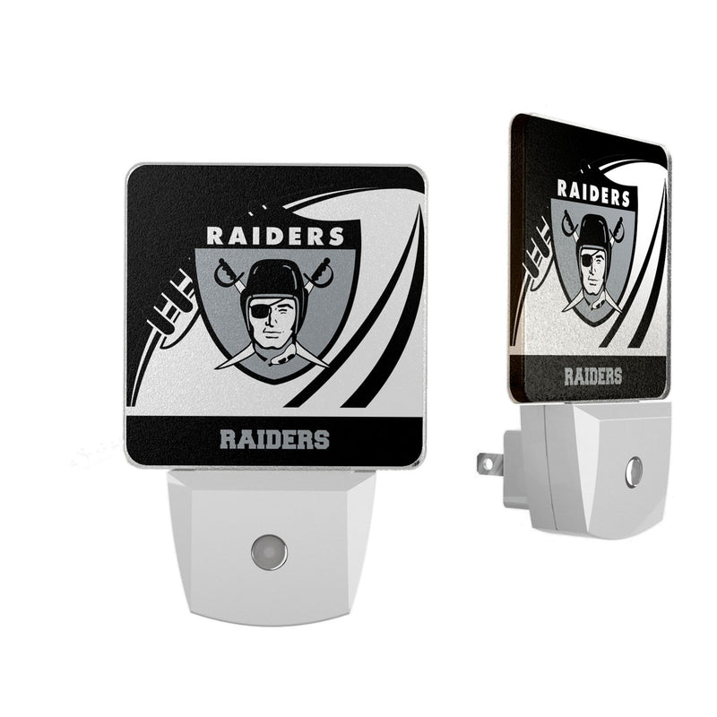 Oakland Raiders 1963 Historic Collection Passtime Night Light 2-Pack