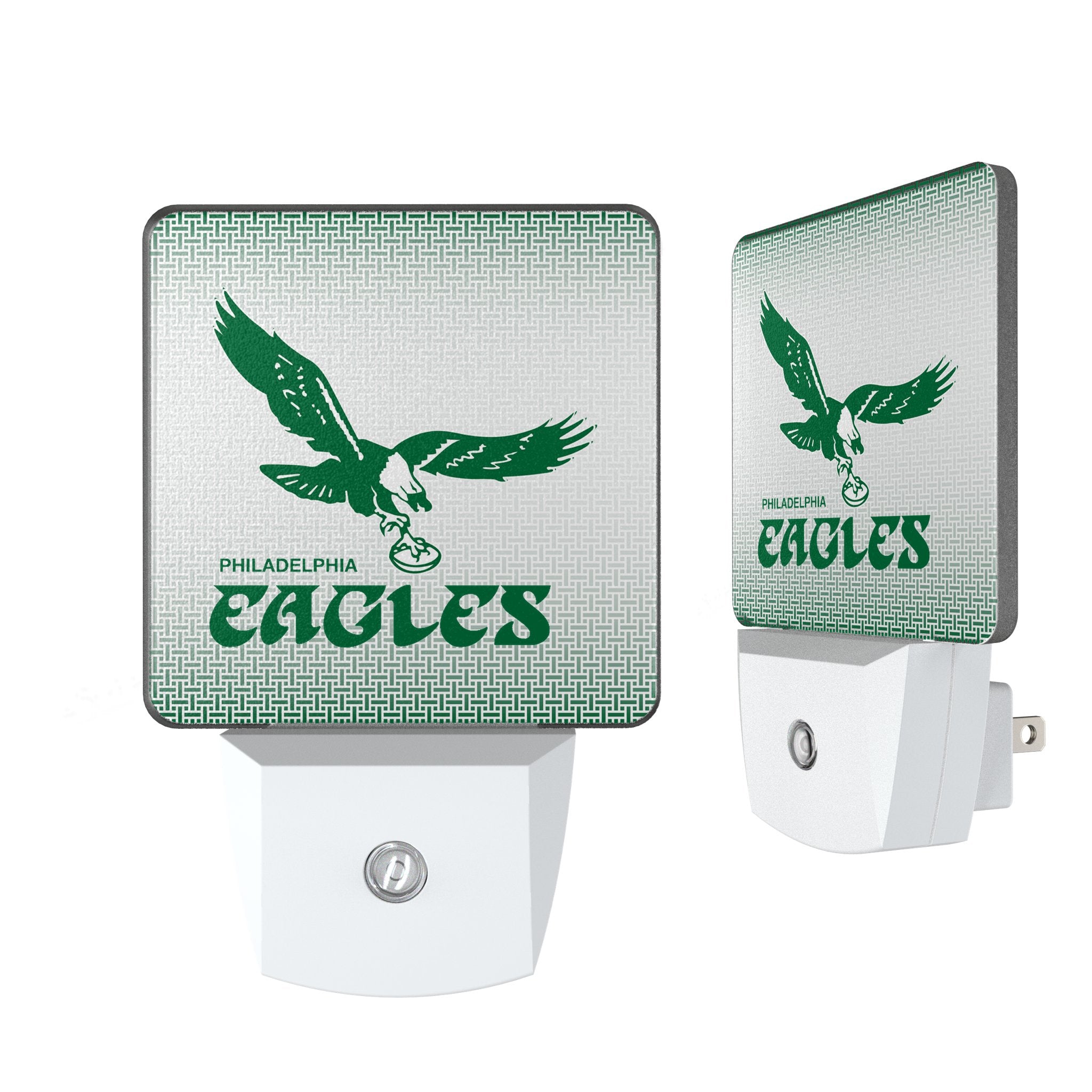 Philadelphia Eagles 1973-1995 Historic Collection Linen Night Light 2-Pack