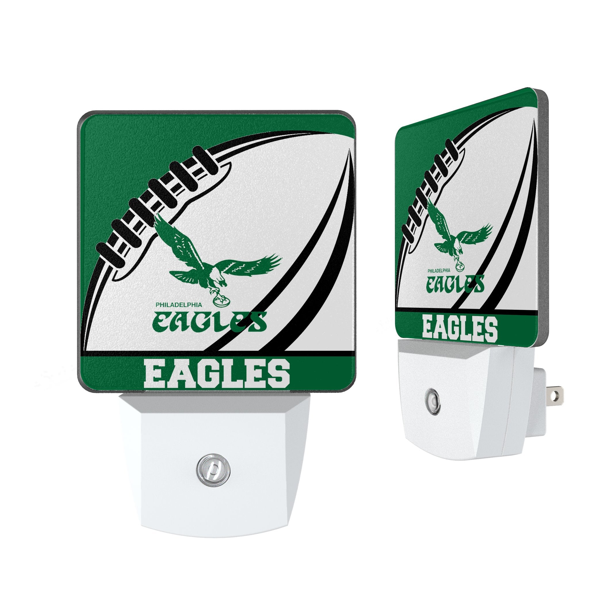 Philadelphia Eagles 1973-1995 Historic Collection Passtime Night Light 2-Pack
