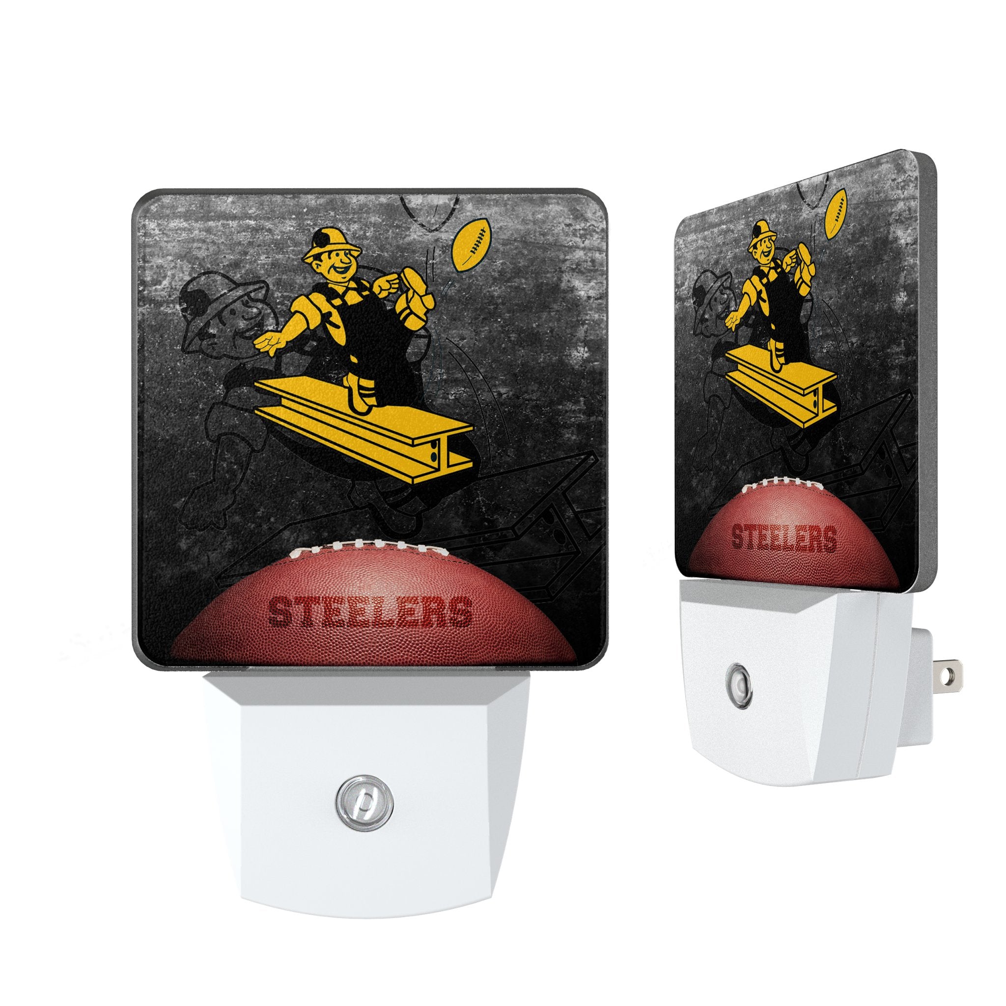 Pittsburgh Steelers 1961 Historic Collection Legendary Night Light 2-Pack
