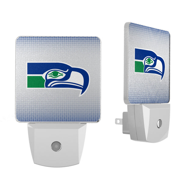 Seattle Seahawks Historic Collection Linen Night Light 2-Pack