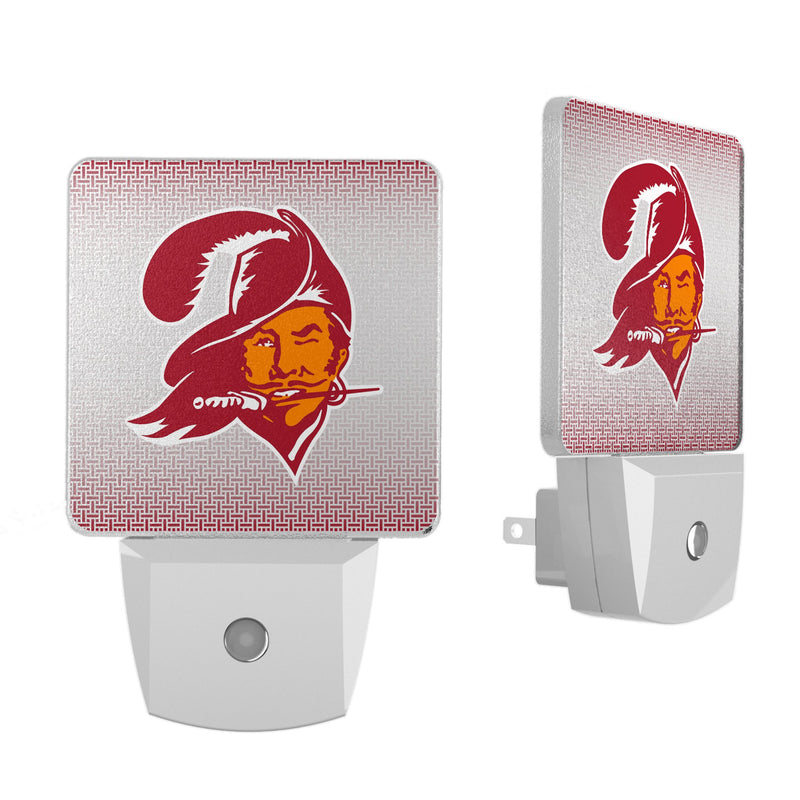 Tampa Bay Buccaneers Historic Collection Linen Night Light 2-Pack