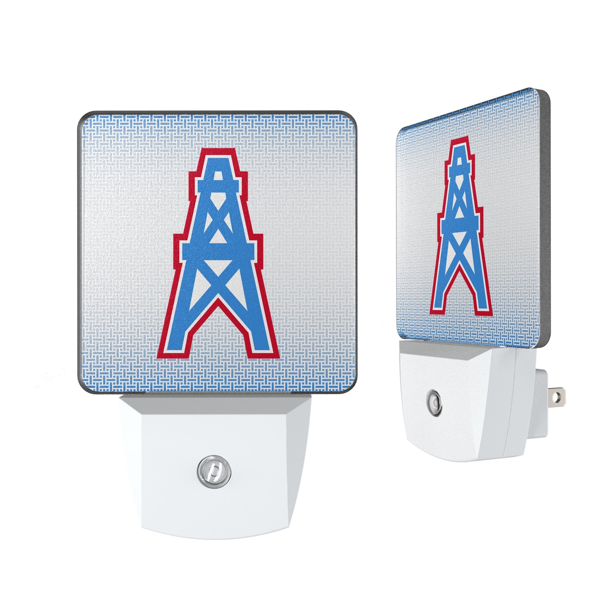 Houston Oilers Historic Collection Linen Night Light 2-Pack