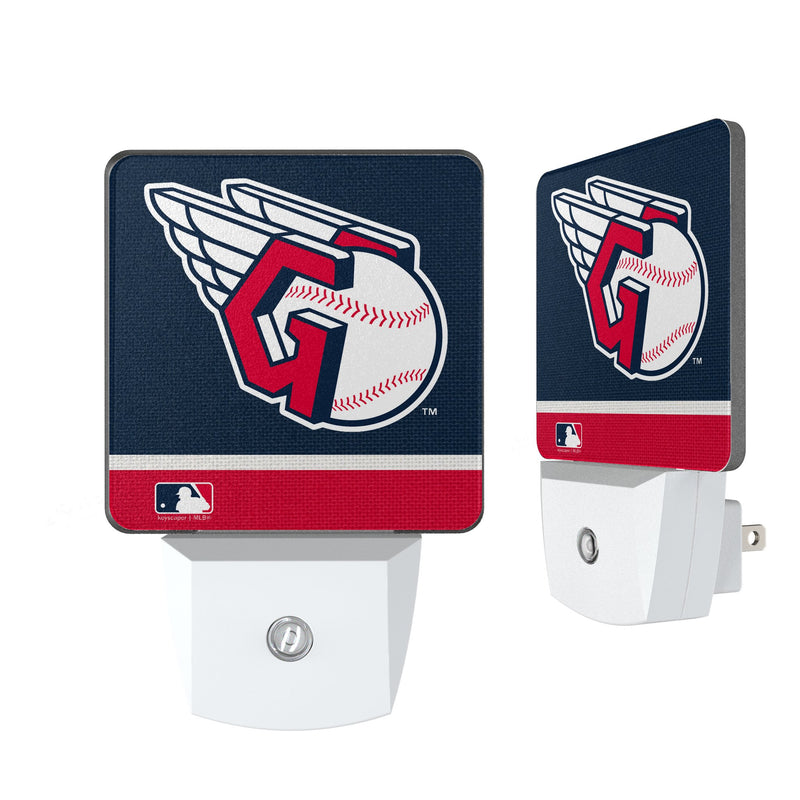 Cleveland Guardians Stripe Night Light 2-Pack