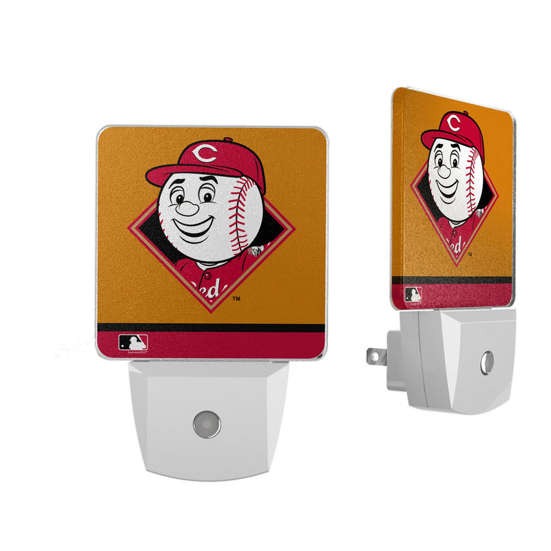 Cincinnati Reds Stripe Night Light 2-Pack