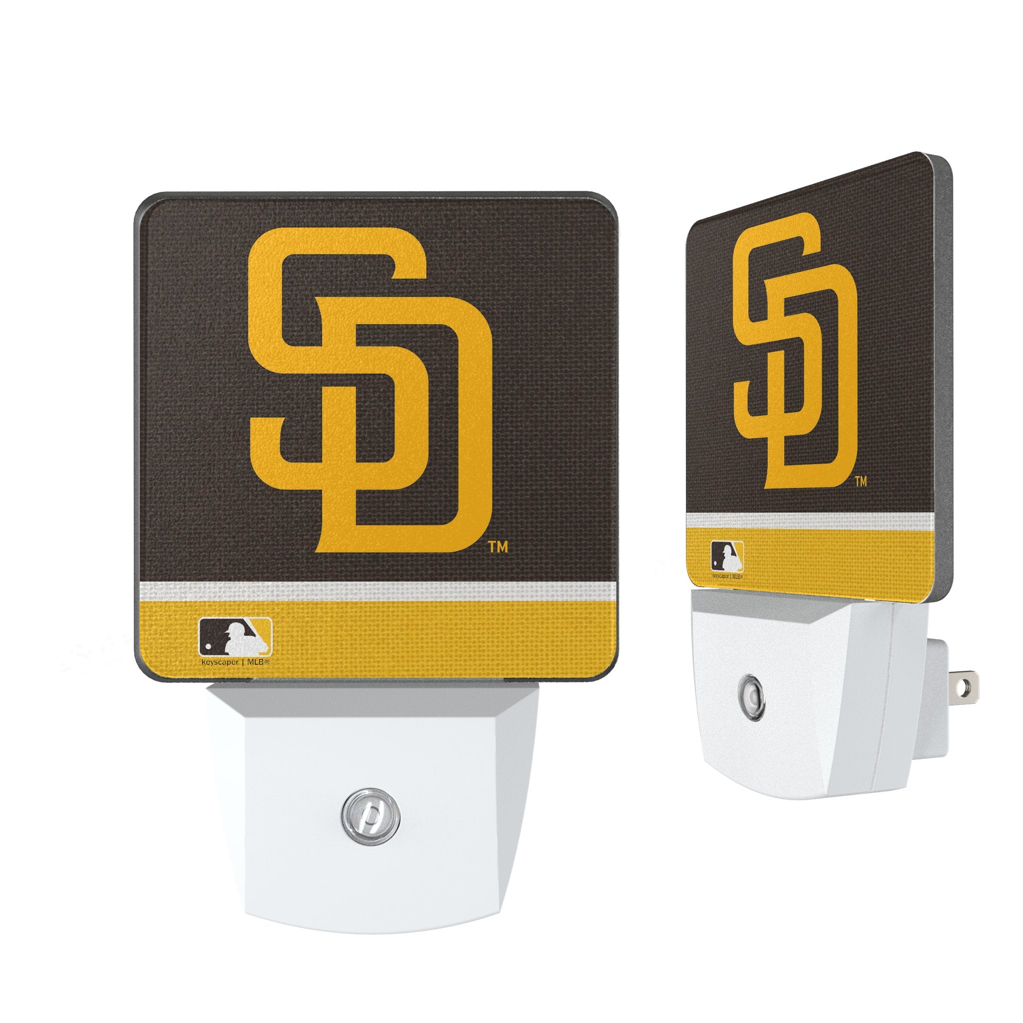 San Diego Padres Stripe Night Light 2-Pack