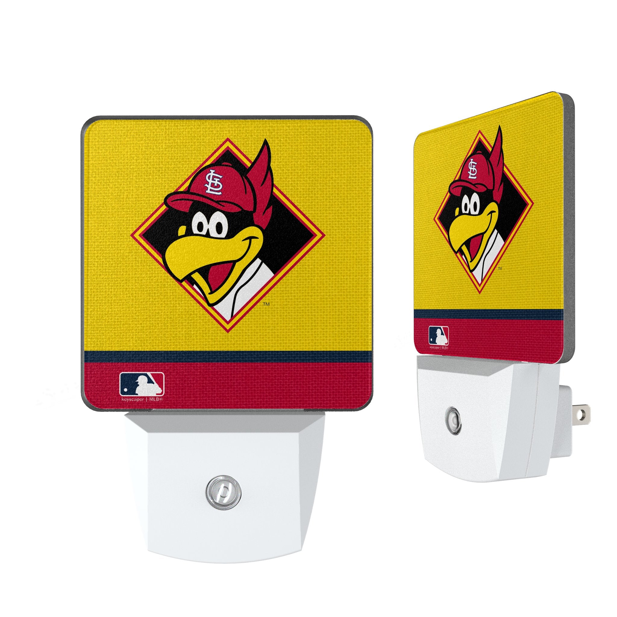 St Louis Cardinals Stripe Night Light 2-Pack