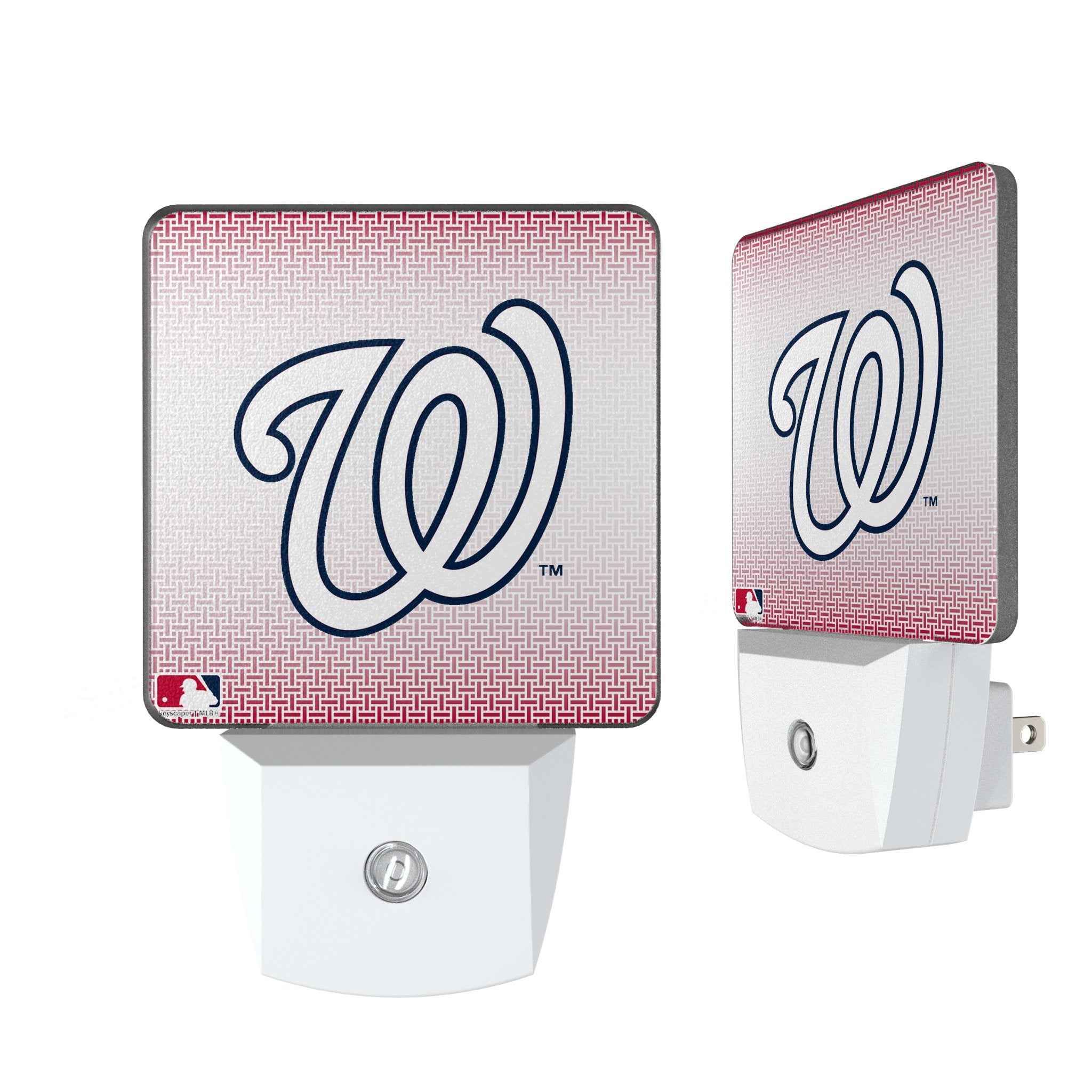 Washington Nationals Linen Night Light 2-Pack