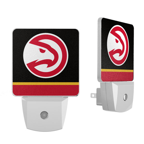 Atlanta Hawks Stripe Night Light 2-Pack