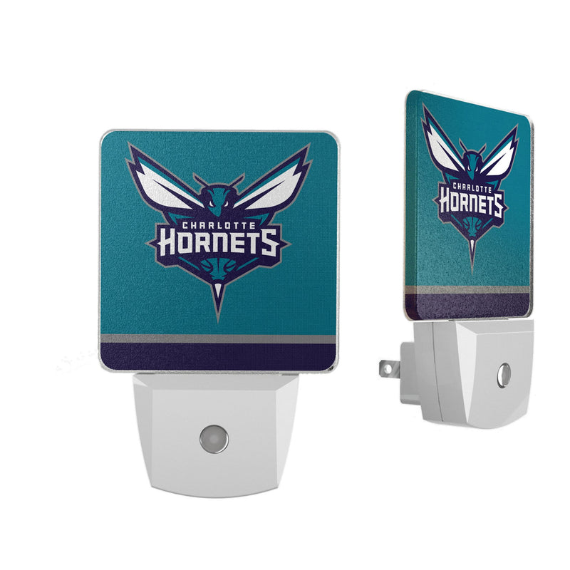 Charlotte Hornets Stripe Night Light 2-Pack