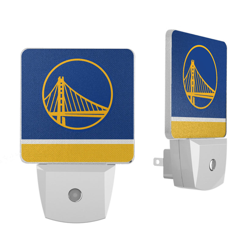 Golden State Warriors Stripe Night Light 2-Pack