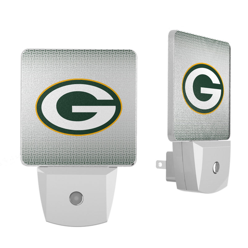 Green Bay Packers Linen Night Light 2-Pack