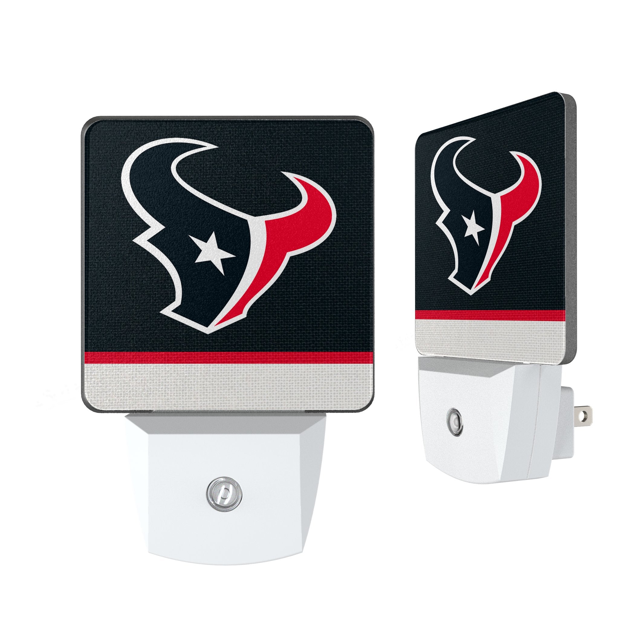 Houston Texans Stripe Night Light 2-Pack