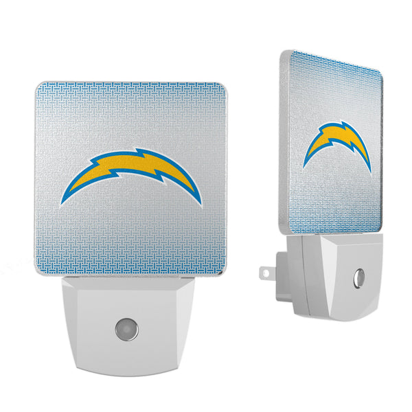 Los Angeles Chargers Linen Night Light 2-Pack