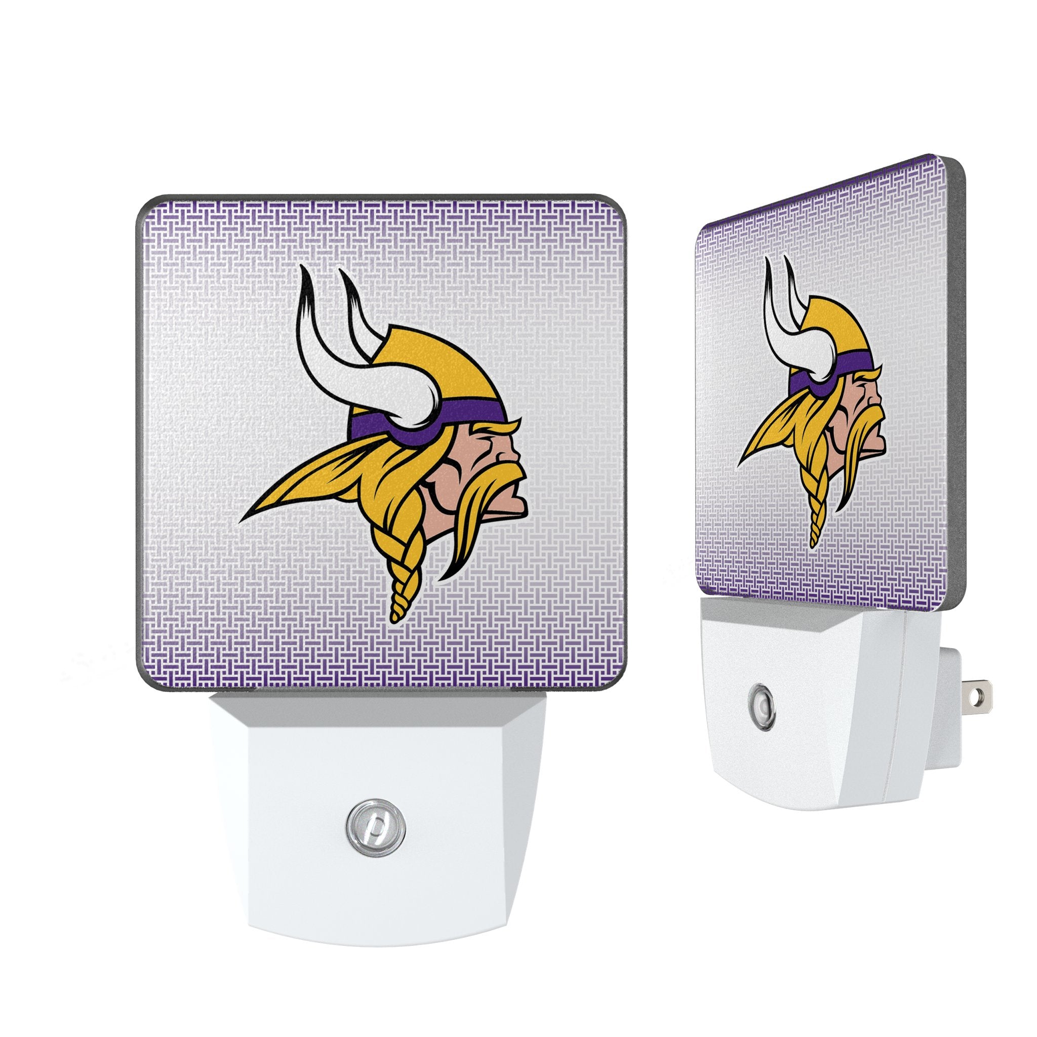Minnesota Vikings Linen Night Light 2-Pack