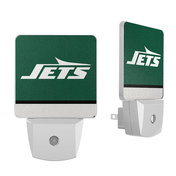 New York Jets Stripe Night Light 2-Pack