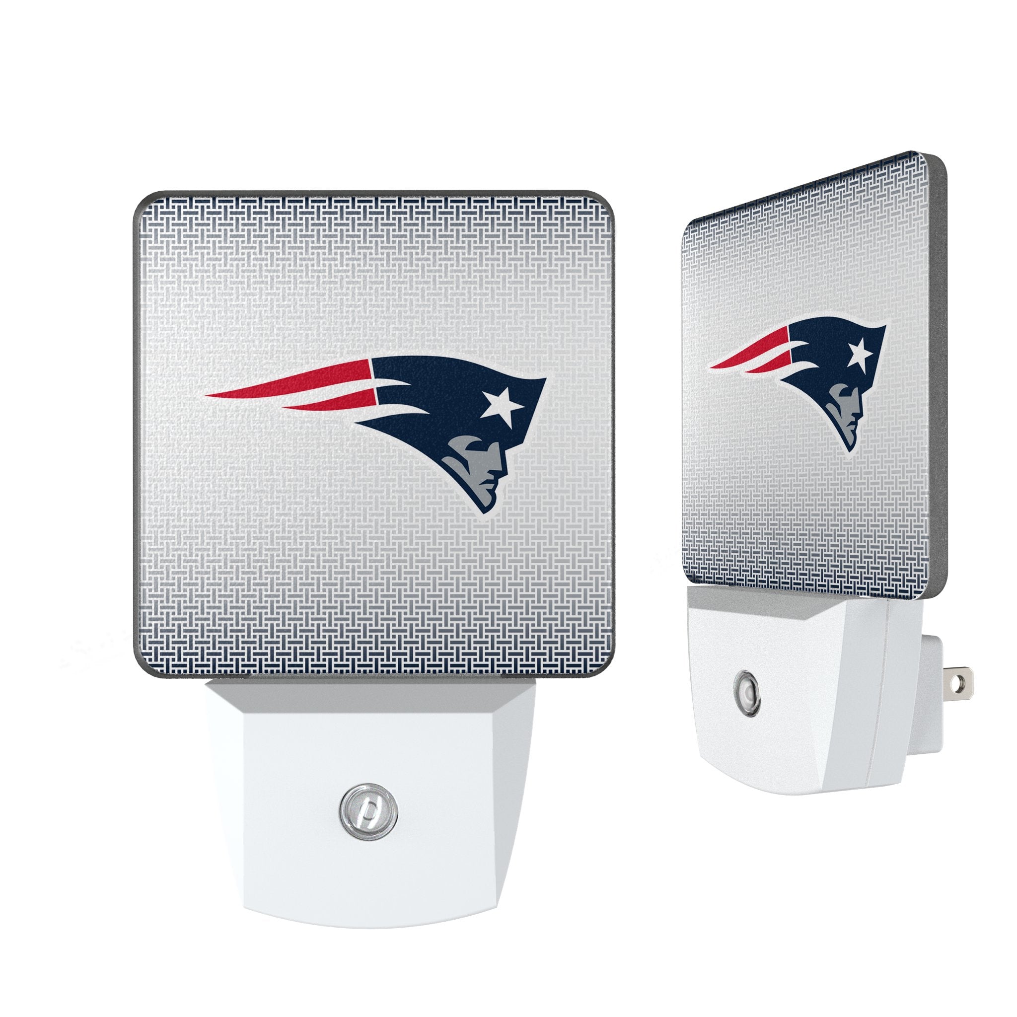 New England Patriots Linen Night Light 2-Pack