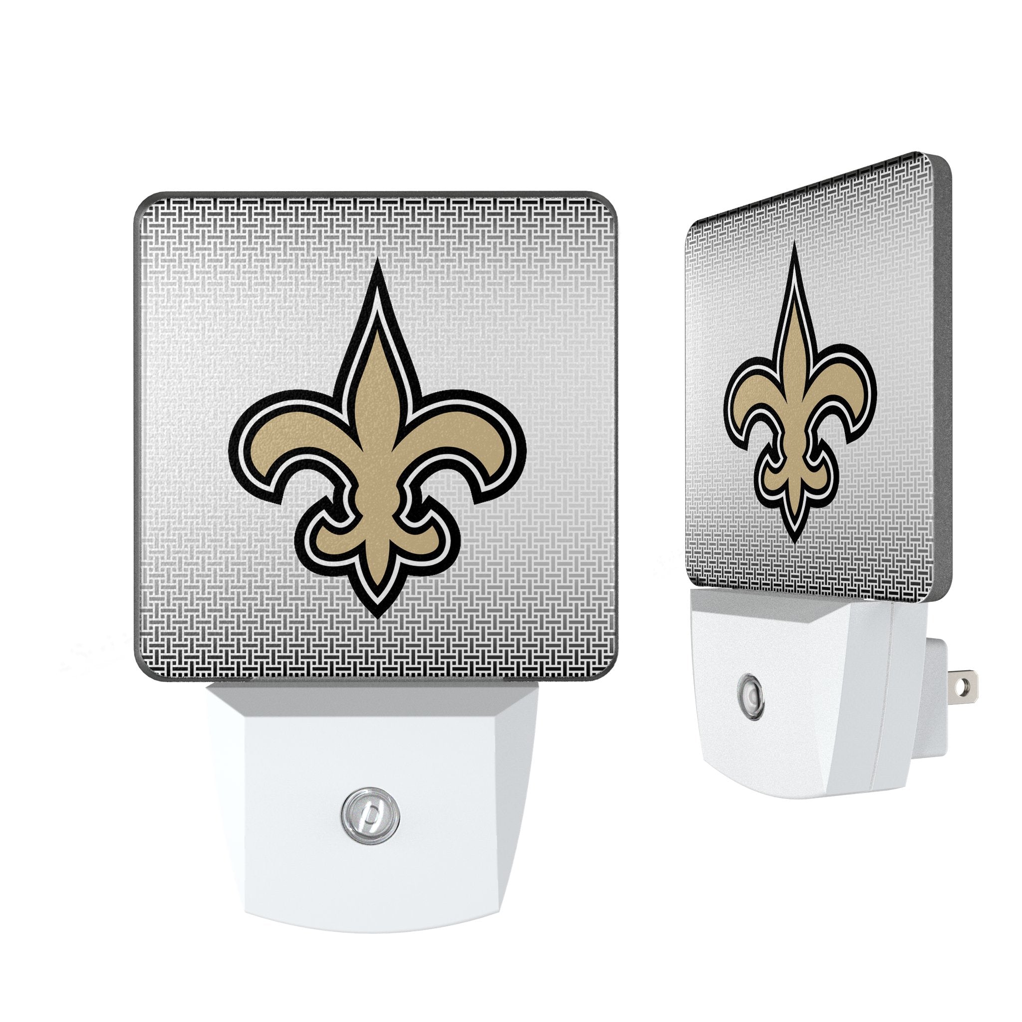 New Orleans Saints Linen Night Light 2-Pack