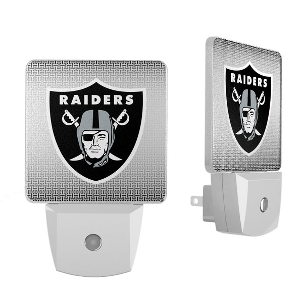 Las Vegas Raiders Linen Night Light 2-Pack