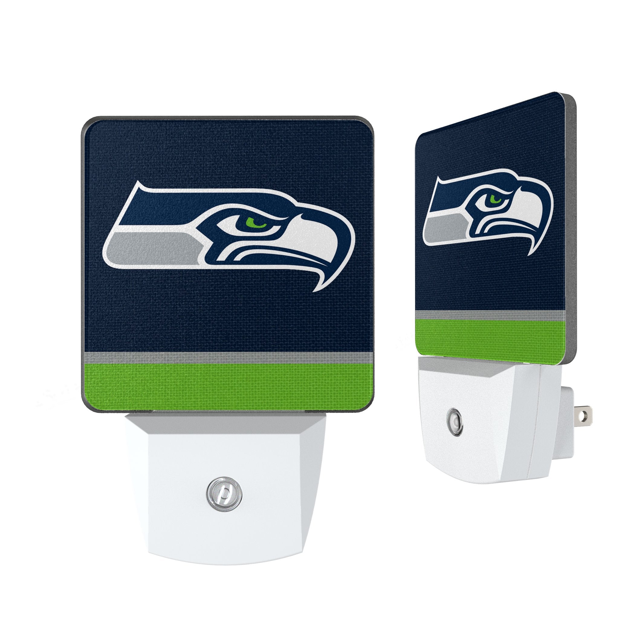 Seattle Seahawks Stripe Night Light 2-Pack