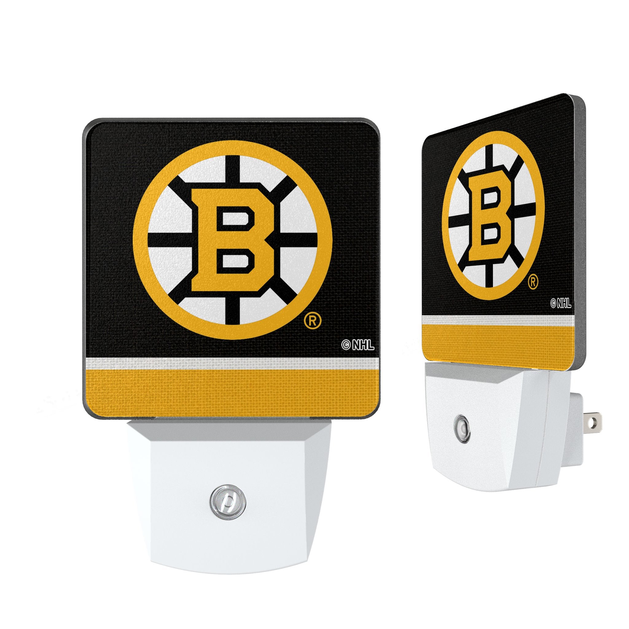 Boston Bruins Stripe Night Light 2-Pack