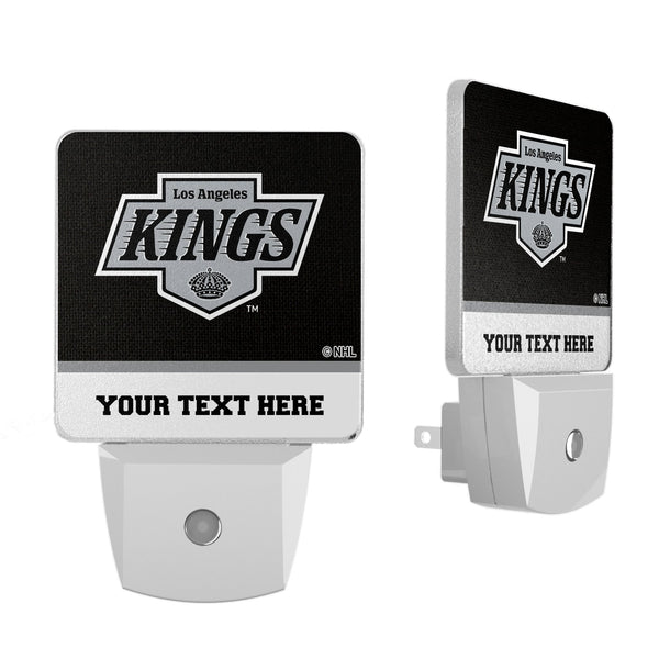 LA Kings Personalized Endzone Solid Night Light 2-Pack