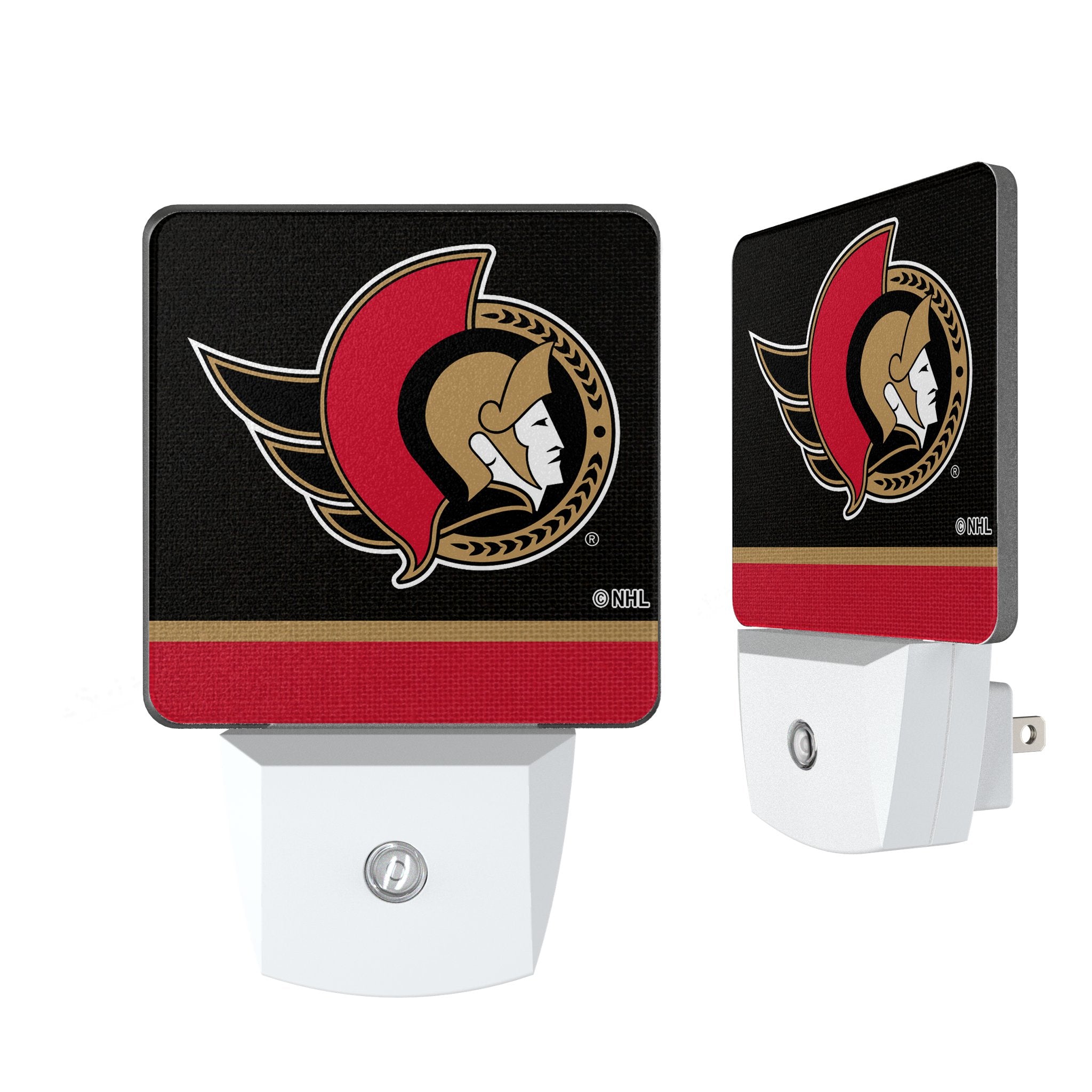 Ottawa Senators Stripe Night Light 2-Pack