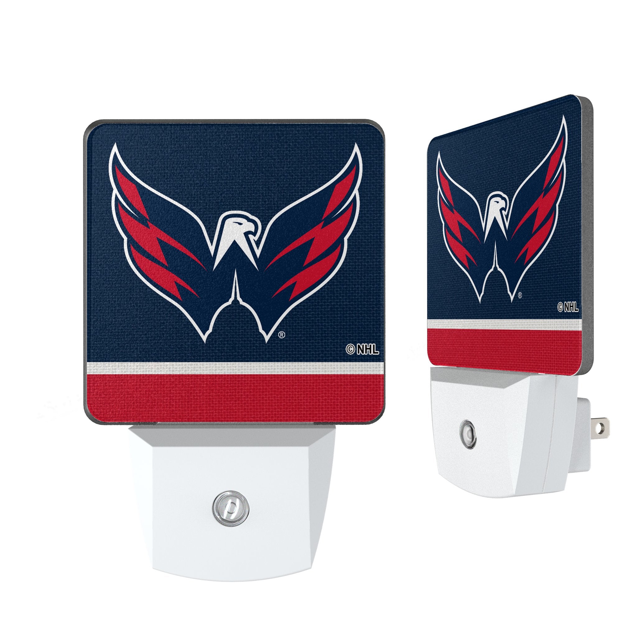 Washington Capitals Stripe Night Light 2-Pack